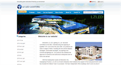 Desktop Screenshot of lz-ledlighting.com